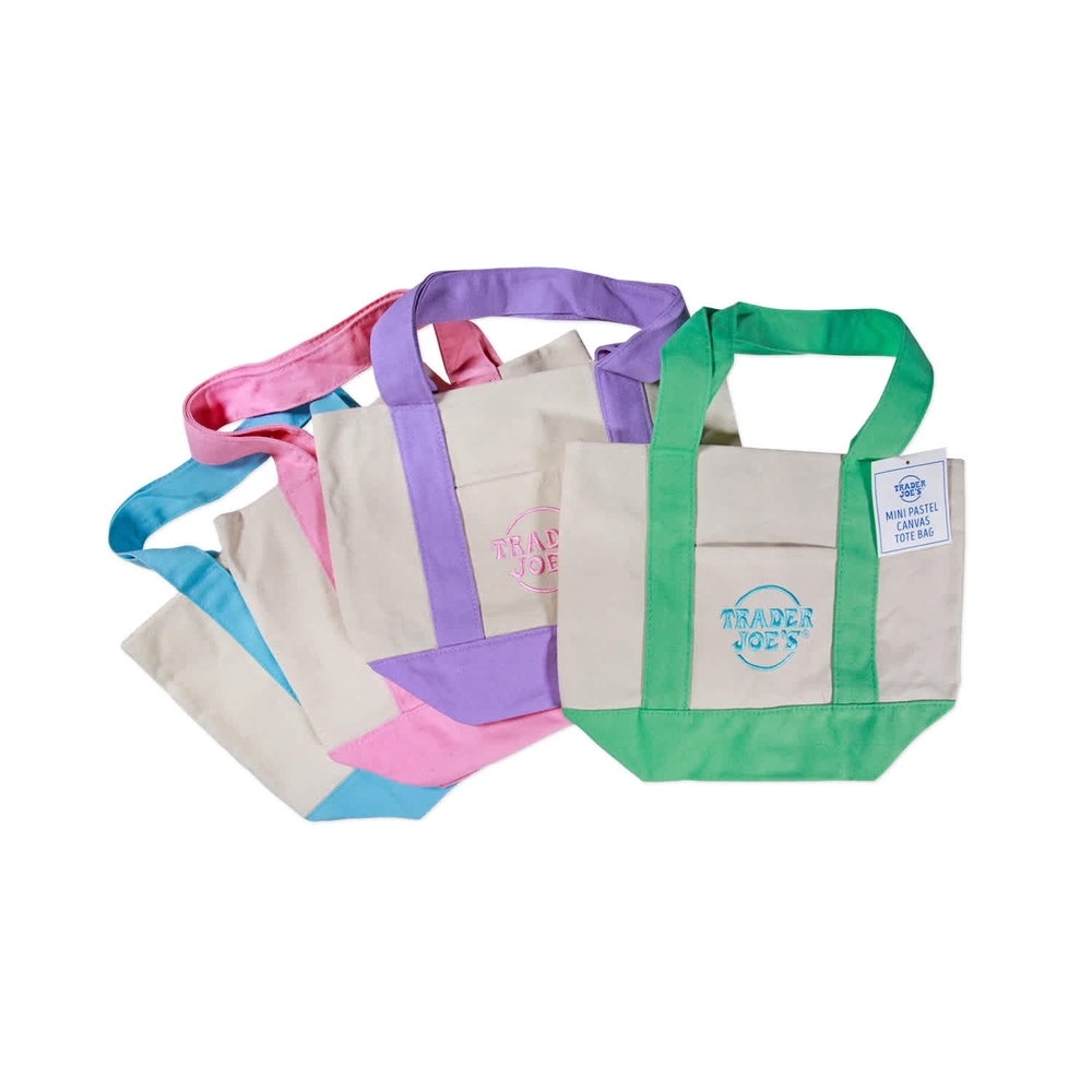 Trader Joe's Mini Tote Bags - Set Of 4